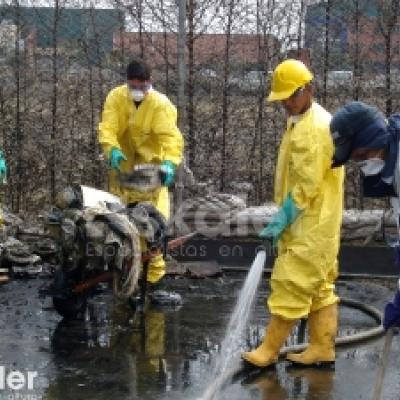 Recolección de escombros